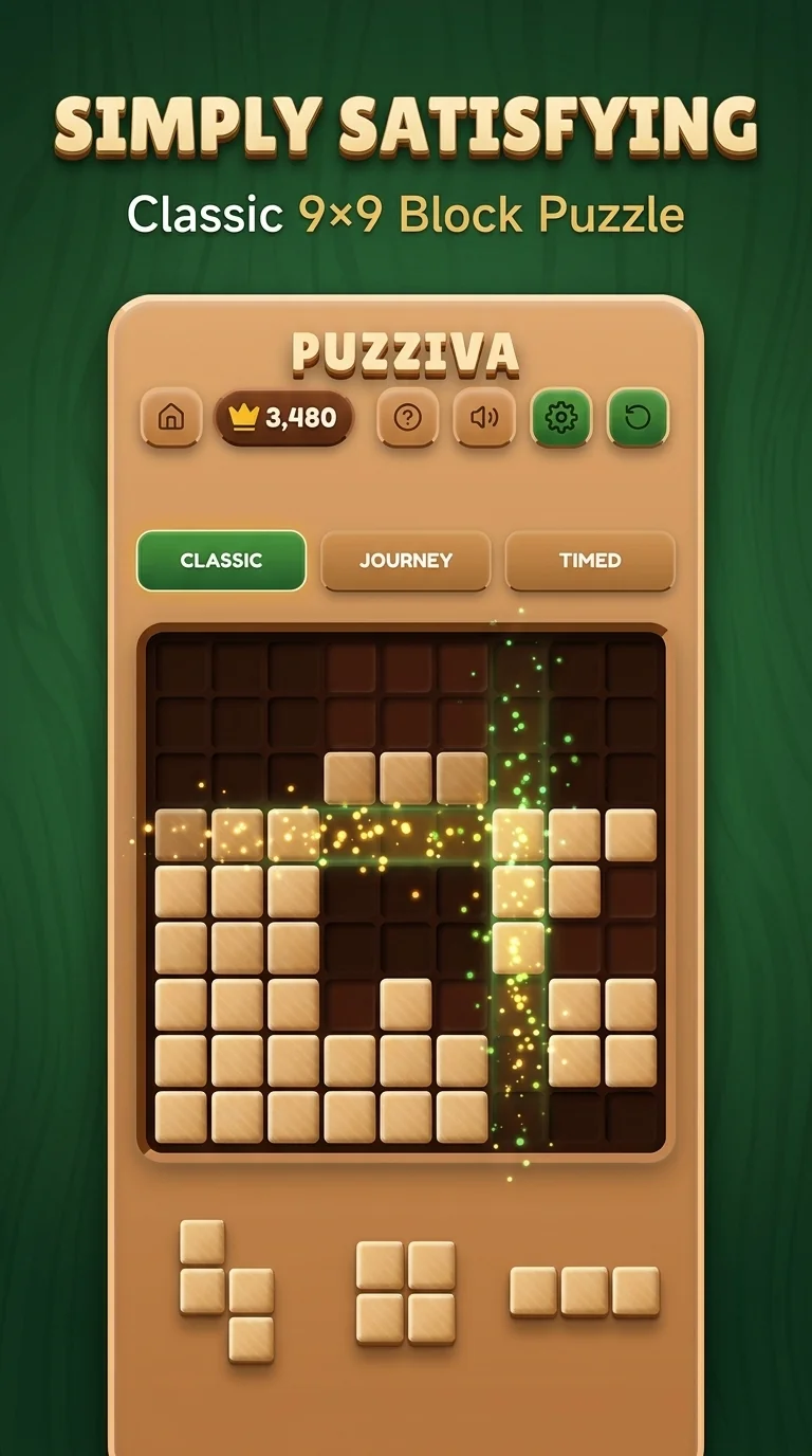 Puzziva Ahşap Blok Oynanış Dinamikleri
