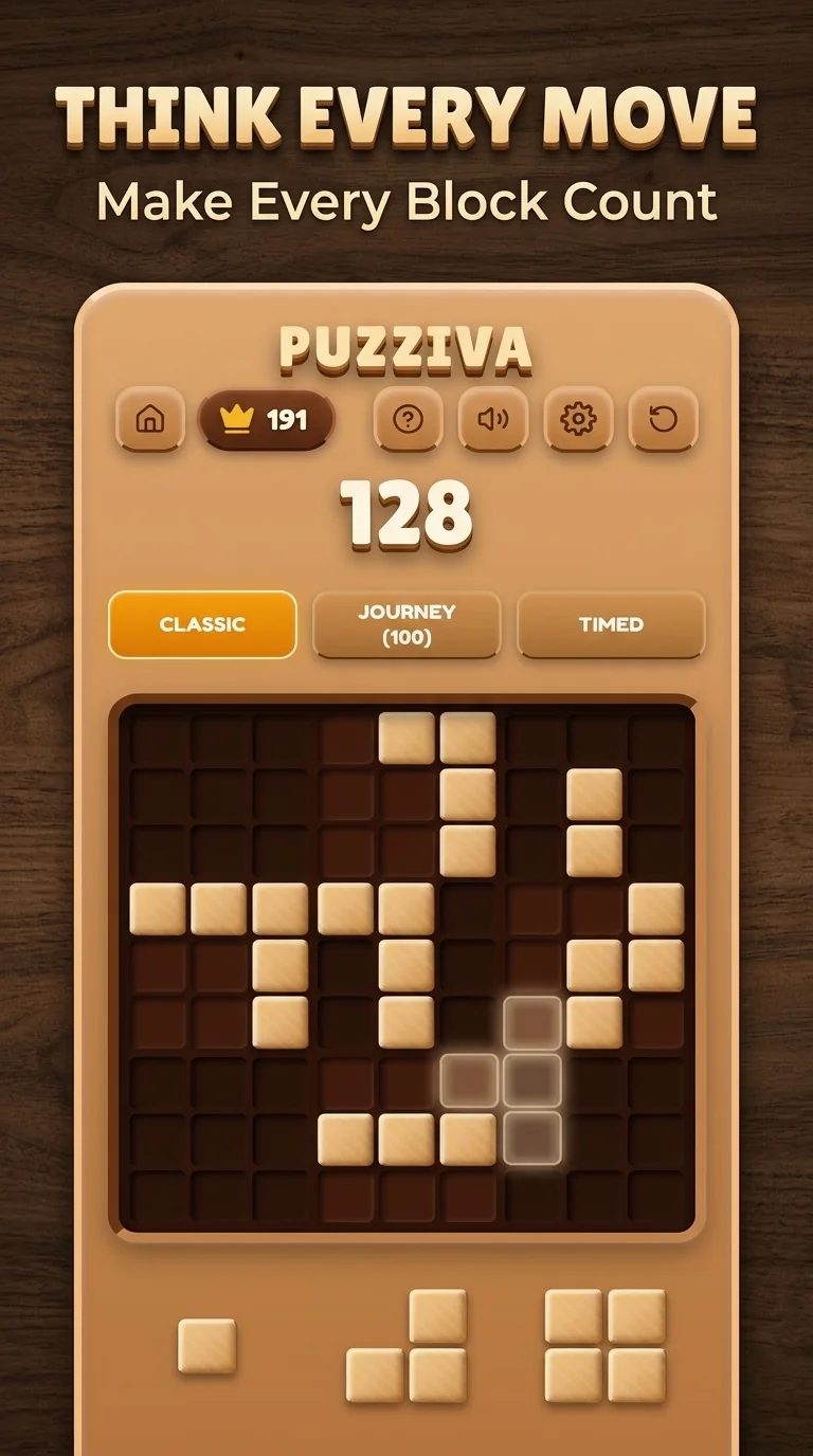 Puzziva 10x10 Blok Izgara Düzeni